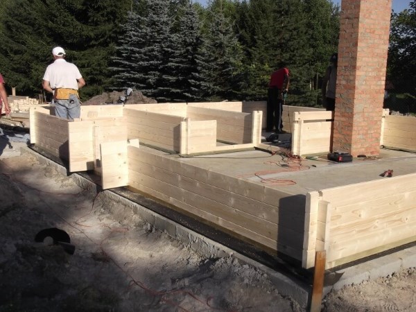 Timber Cabin Installation - Ground Preparation