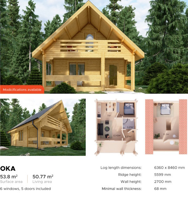 Residential Log Cabin - Summer House